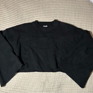 princess polly cropped knit long sleeve